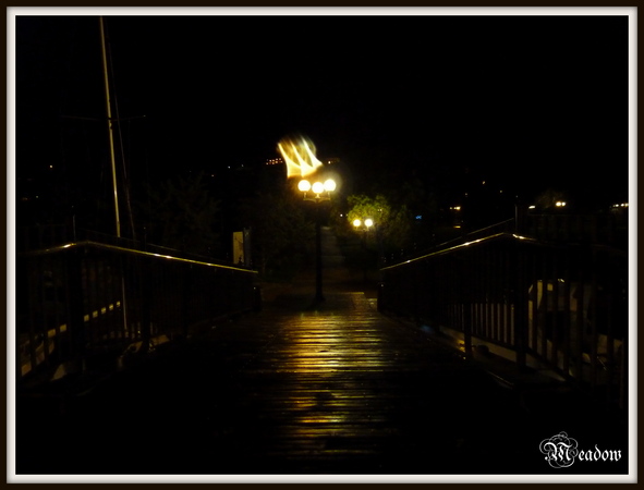 portoroz-mostek-v-noci